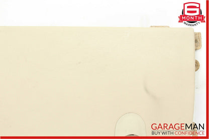 03-06 Mercedes R230 SL500 Rear Cargo Strap Luggage Trim Cover Panel Beige