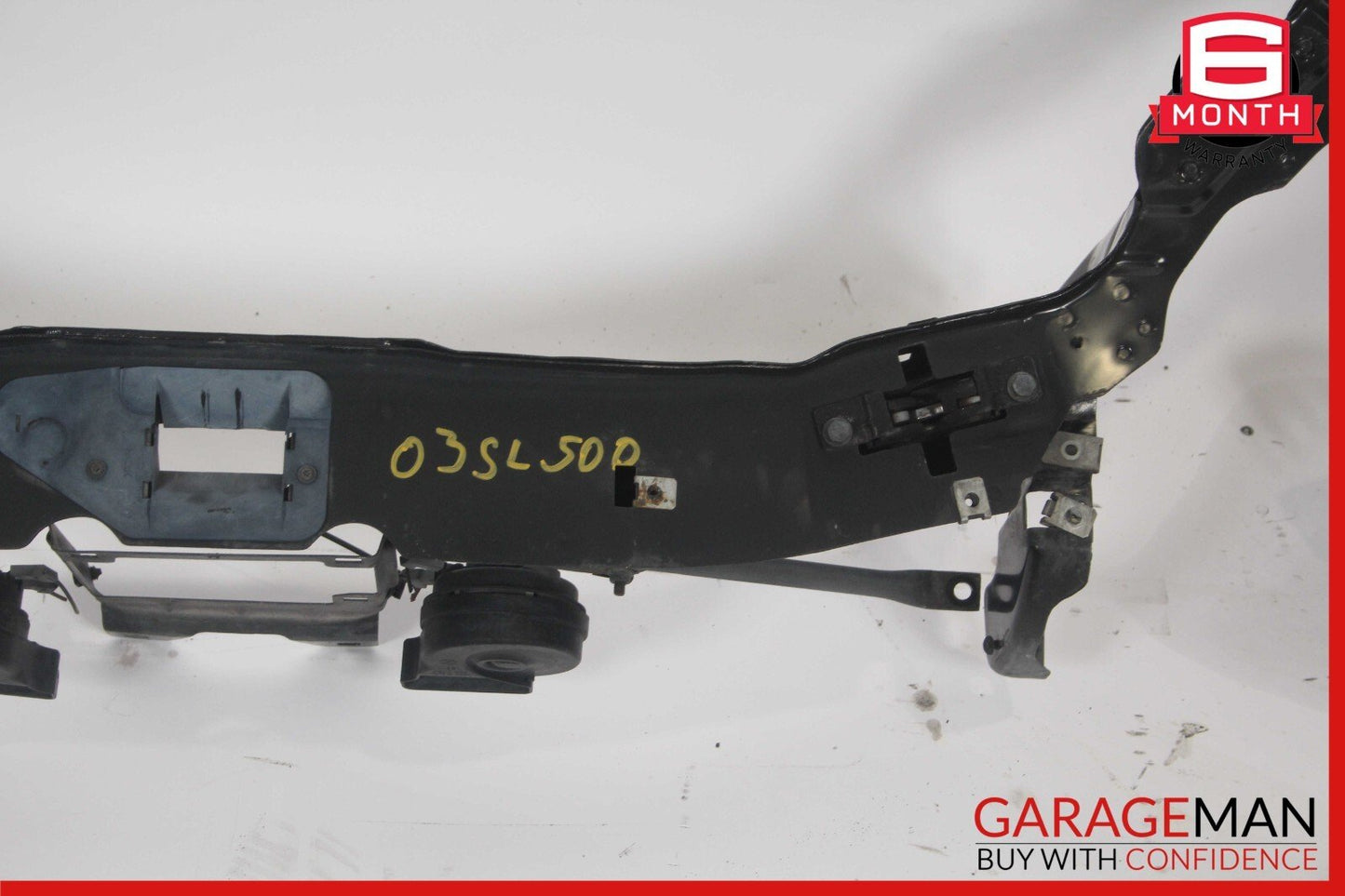 03-08 Mercedes R230 SL500 SL55 Upper Radiator Support Headlight Support Bracket
