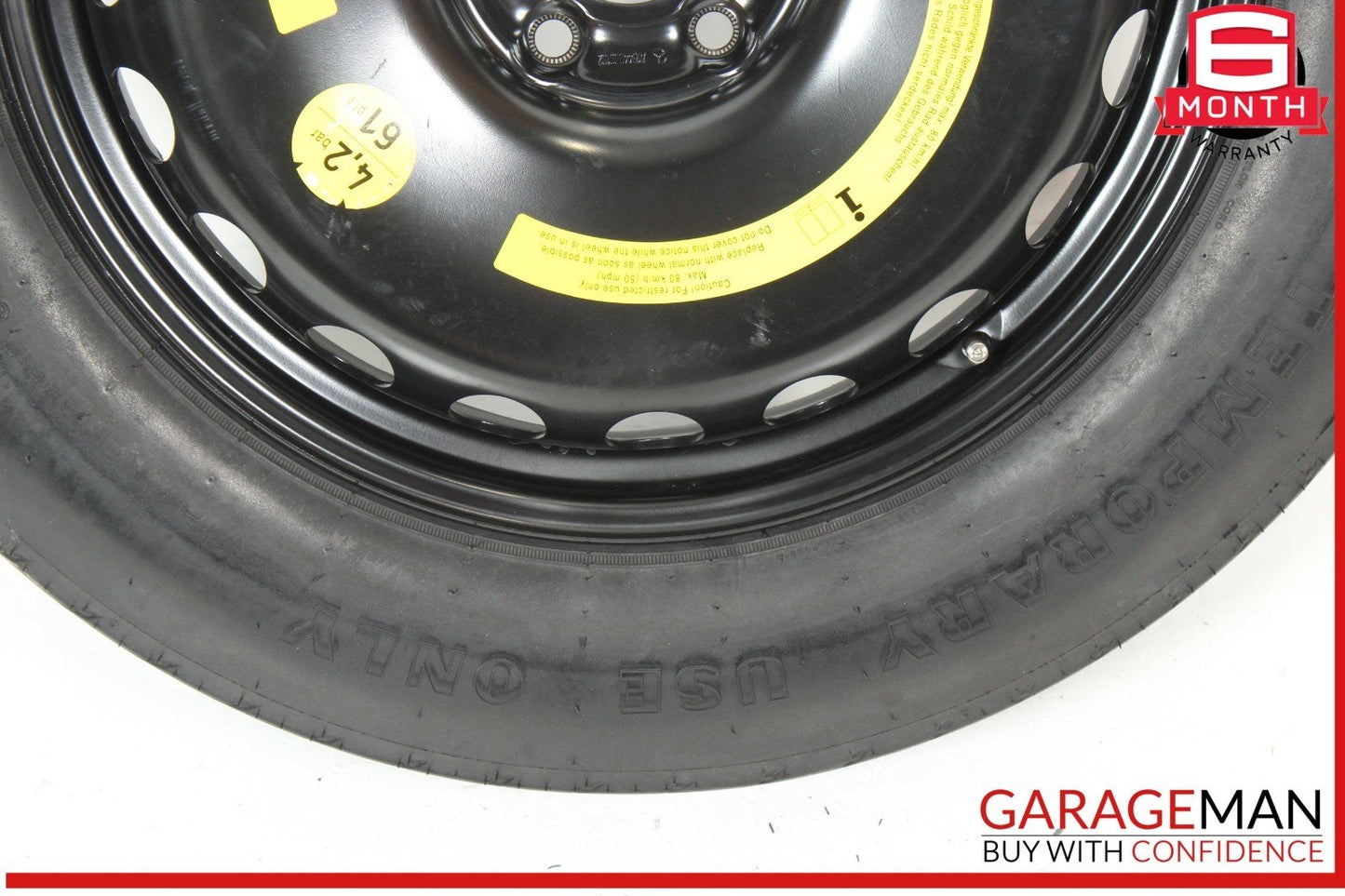 07-20 Mercedes X164 GL450 ML550 Emergency Spare Tire Wheel Donut Rim 19" 19 OEM