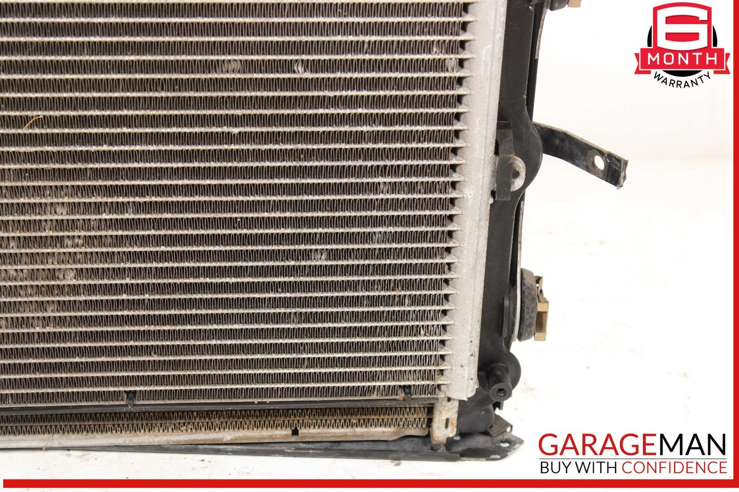 97-05 Porsche Boxster 986 Left Engine Cooling Radiator AC Air Condenser Assy OEM