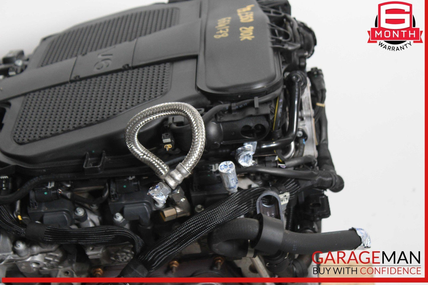 12-16 Mercedes W212 E350 C350 3.5L V6 RWD Engine Motor Block Assembly 210k