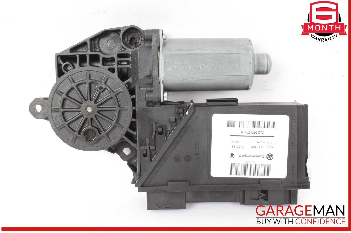 03-10 Porsche Cayenne S 955 957 Rear Right Passenger Side Window Regulator Motor