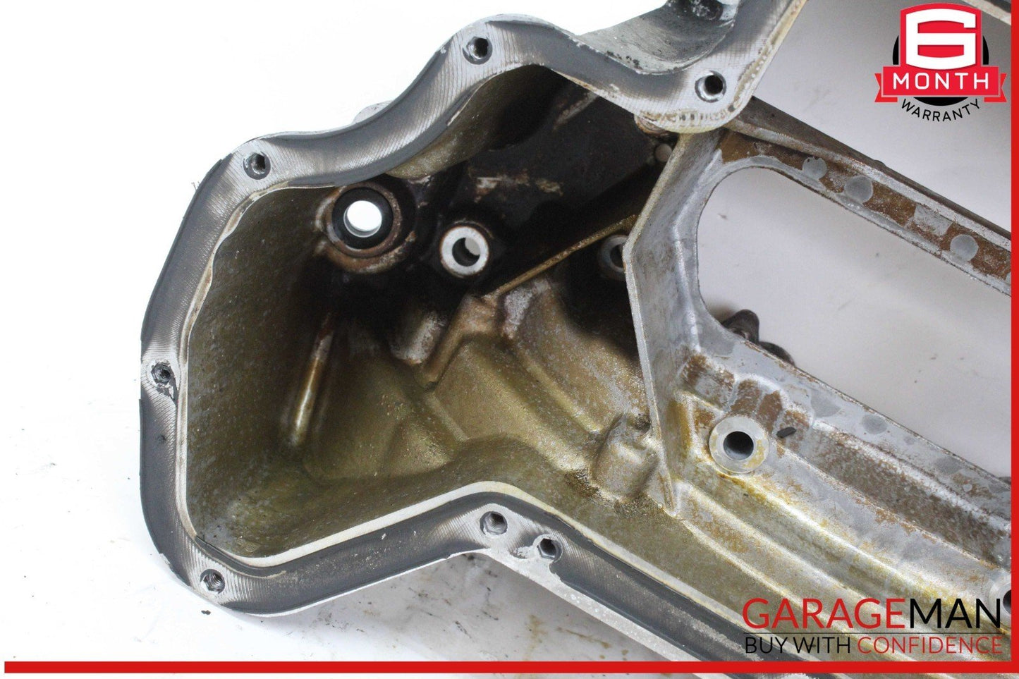 05-11 Mercedes W211 E350 Engine Upper Oil Sump Baffle Pan 2720142102 OEM