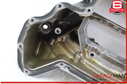 05-11 Mercedes W211 E350 Engine Upper Oil Sump Baffle Pan 2720142102 OEM