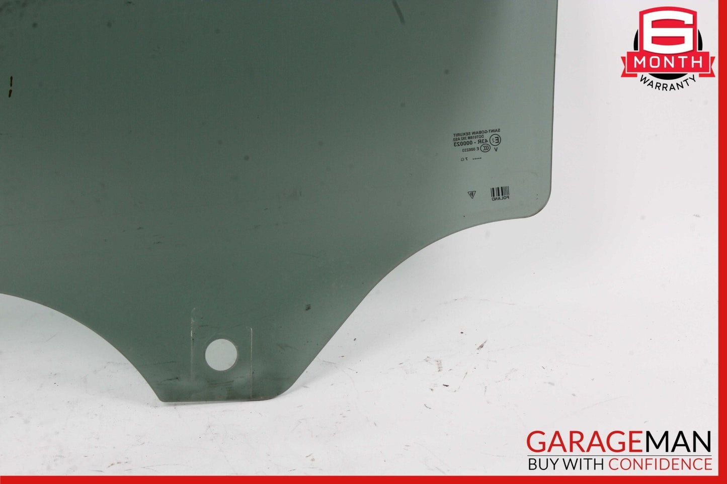 03-10 Porsche Cayenne S 955 957 Rear Right Side Door Window Auto Glass OEM