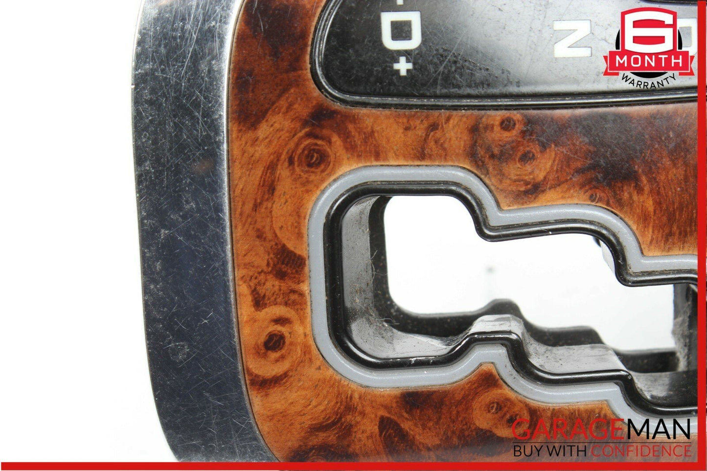 00-06 Mercedes W215 CL500 CL65 AMG Center Console Shift Shifter Bezel Trim Wood