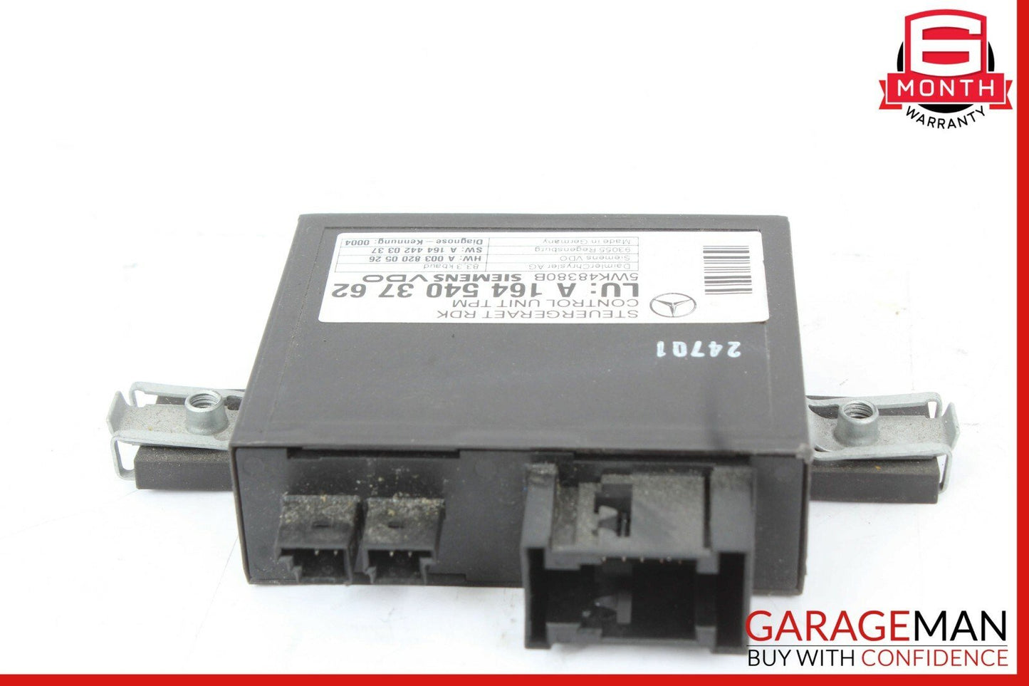 06-12 Mercedes W211 E350 SL550 CLS550 TPMS Tire Pressure Control 1645403762 OEM