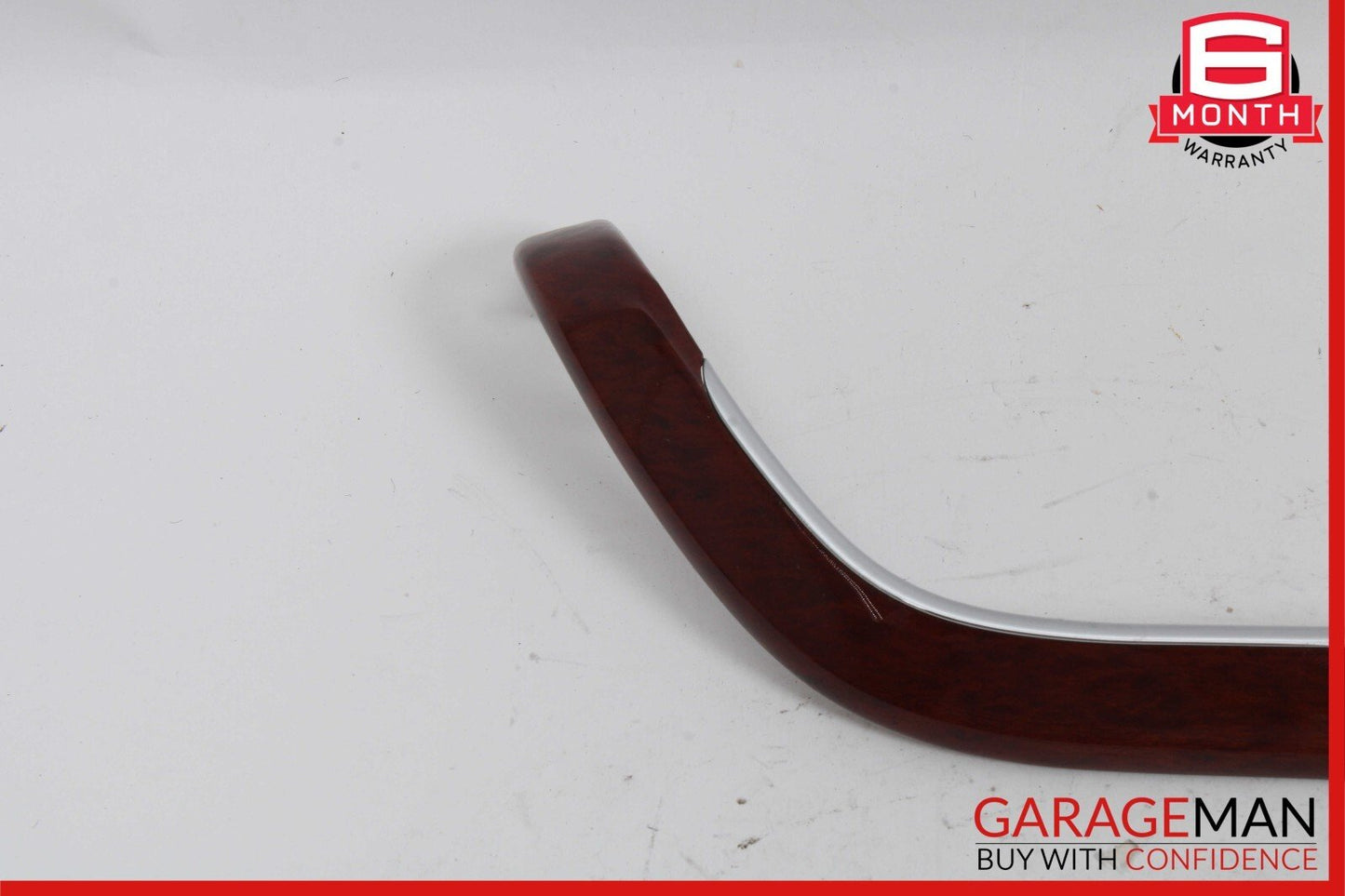 03-06 Mercedes W220 S430 S55 AMG Rear Right Side Door Trim Bezel Wood OEM