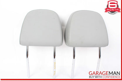 13-16 Audi A4 Front Right and Left Side Headrest Head Rest Gray 8K0881901 OEM