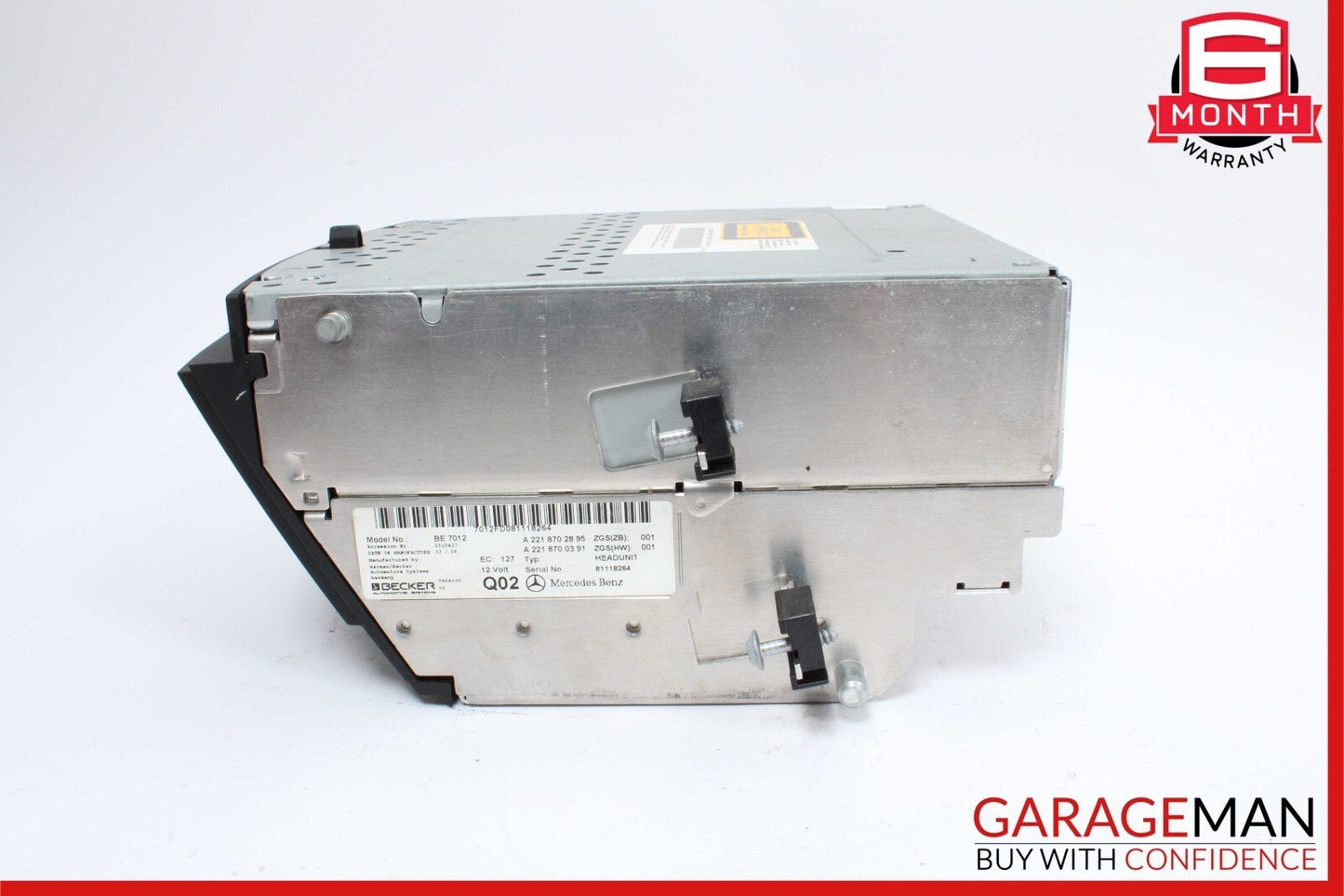 07-09 Mercedes W221 S550 S450 S63 Navigation Head Unit Command CD Audio Player