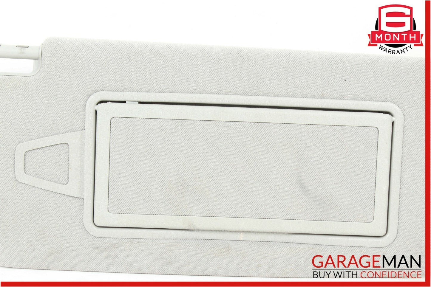 07-13 Mercedes S550 CL550 Front Right Sun Visor Sunvisor Shade Cover Suede Grey