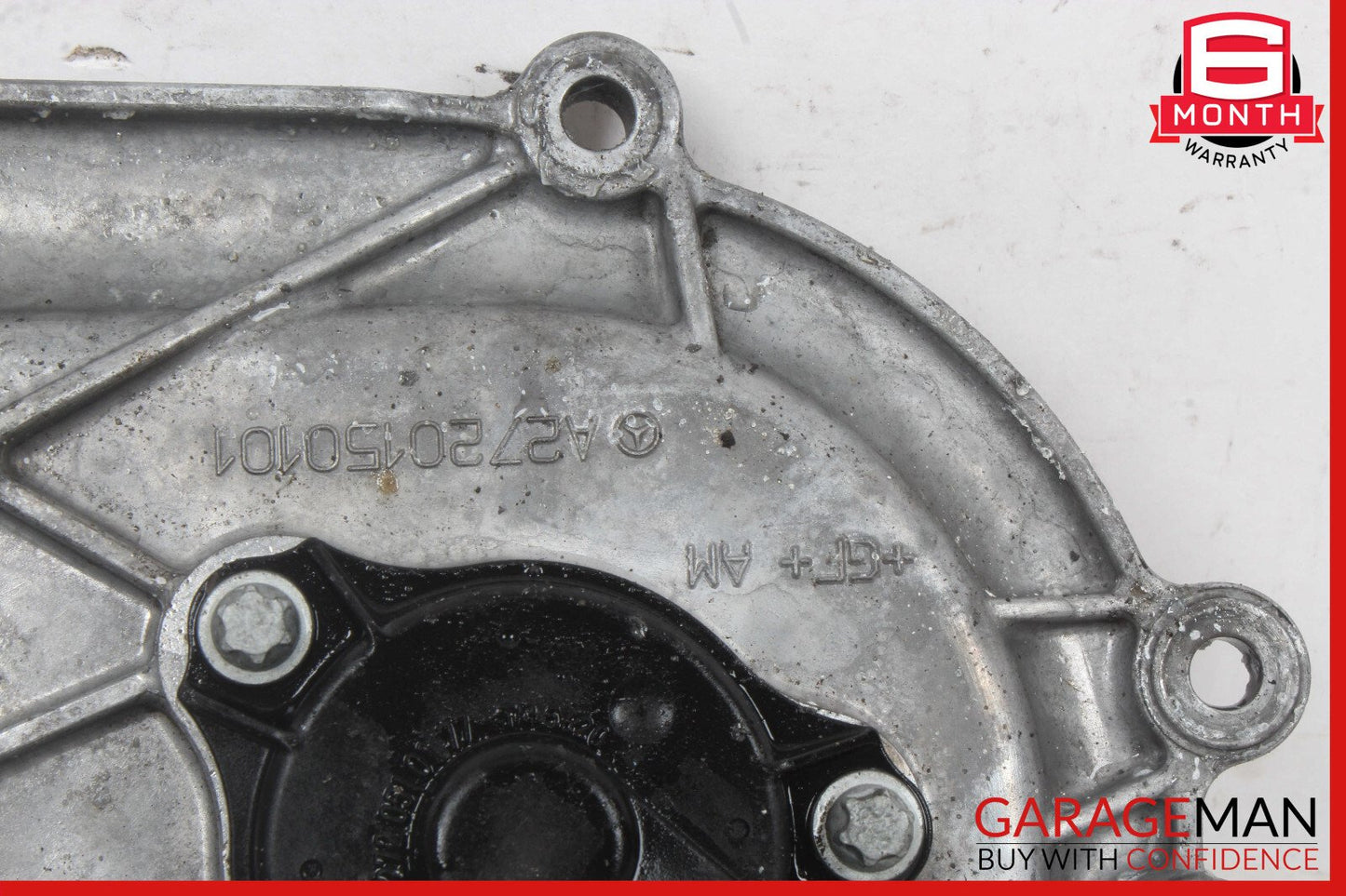 Mercedes W211 E350 Front Right Side Engine Timing Chain Cover Plate OEM
