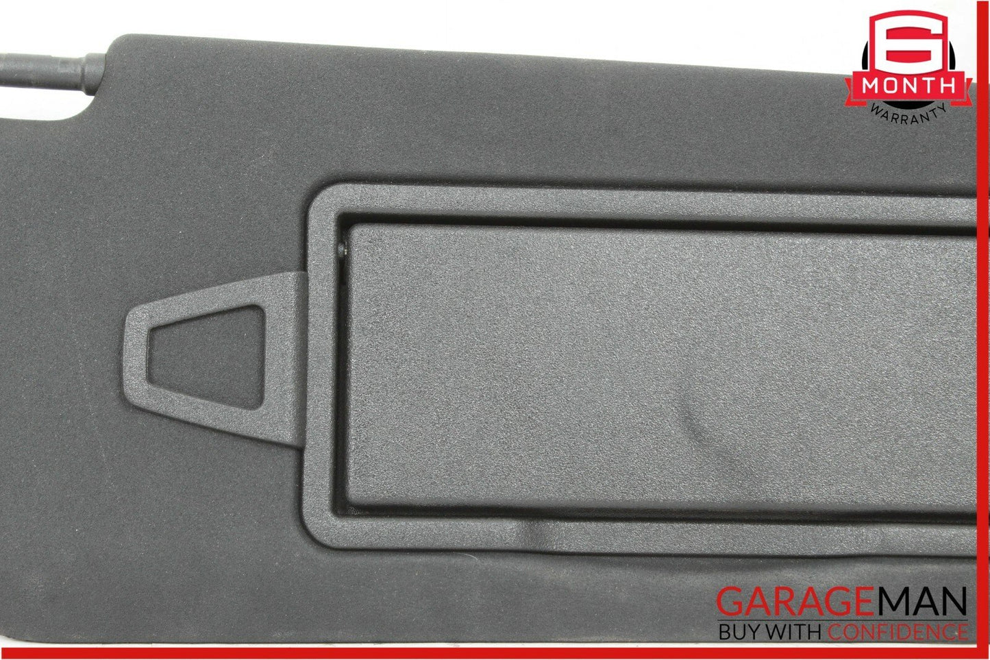 08-14 Mercedes W204 C250 Front Right Side Sun Visor Sunvisor Shade Cover Black