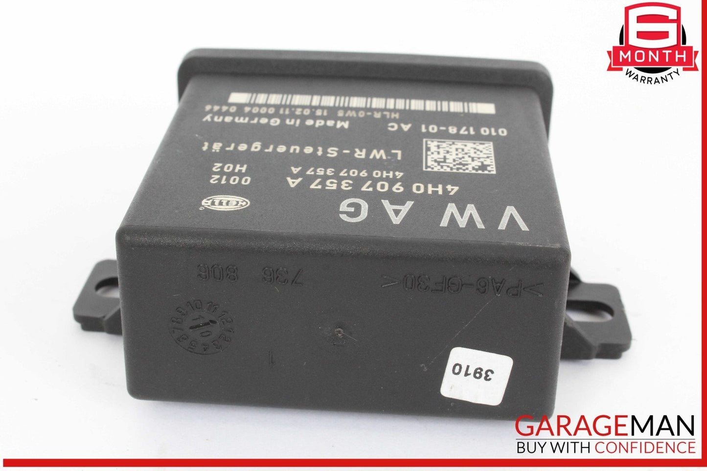 12-18 Audi A7 Head Light Headlight Lamp Range Control Module Unit 4H0907357A OEM