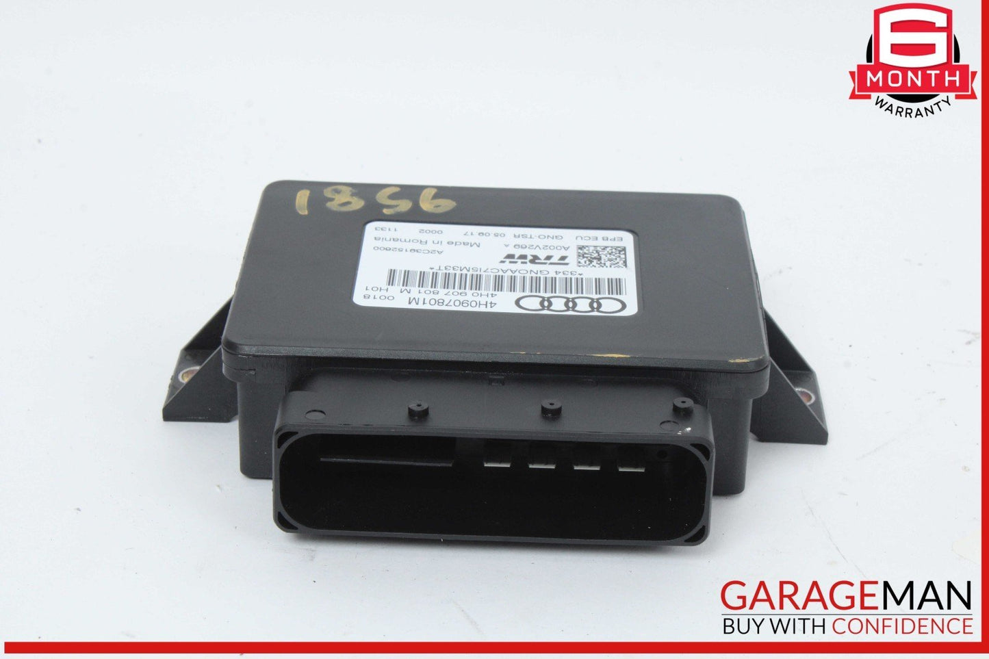 12-18 Audi S6 A7 A6 Electronic Parking Brake Control Module Unit 4H0907801F OEM