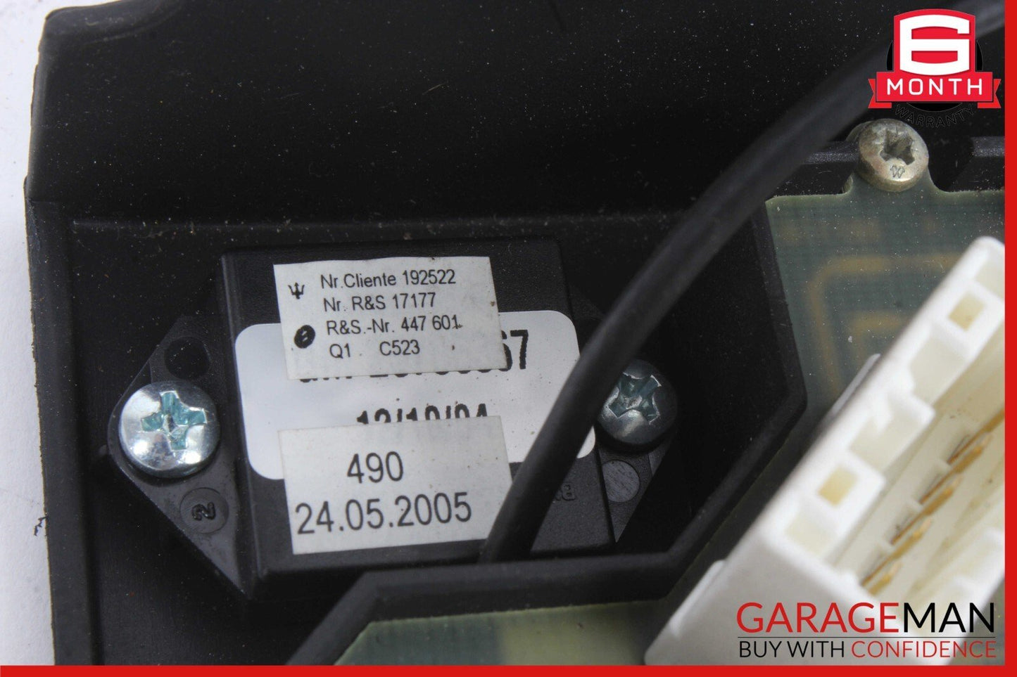 03-08 Maserati Quattroporte Dashboard Dash Control Switch Panel OEM
