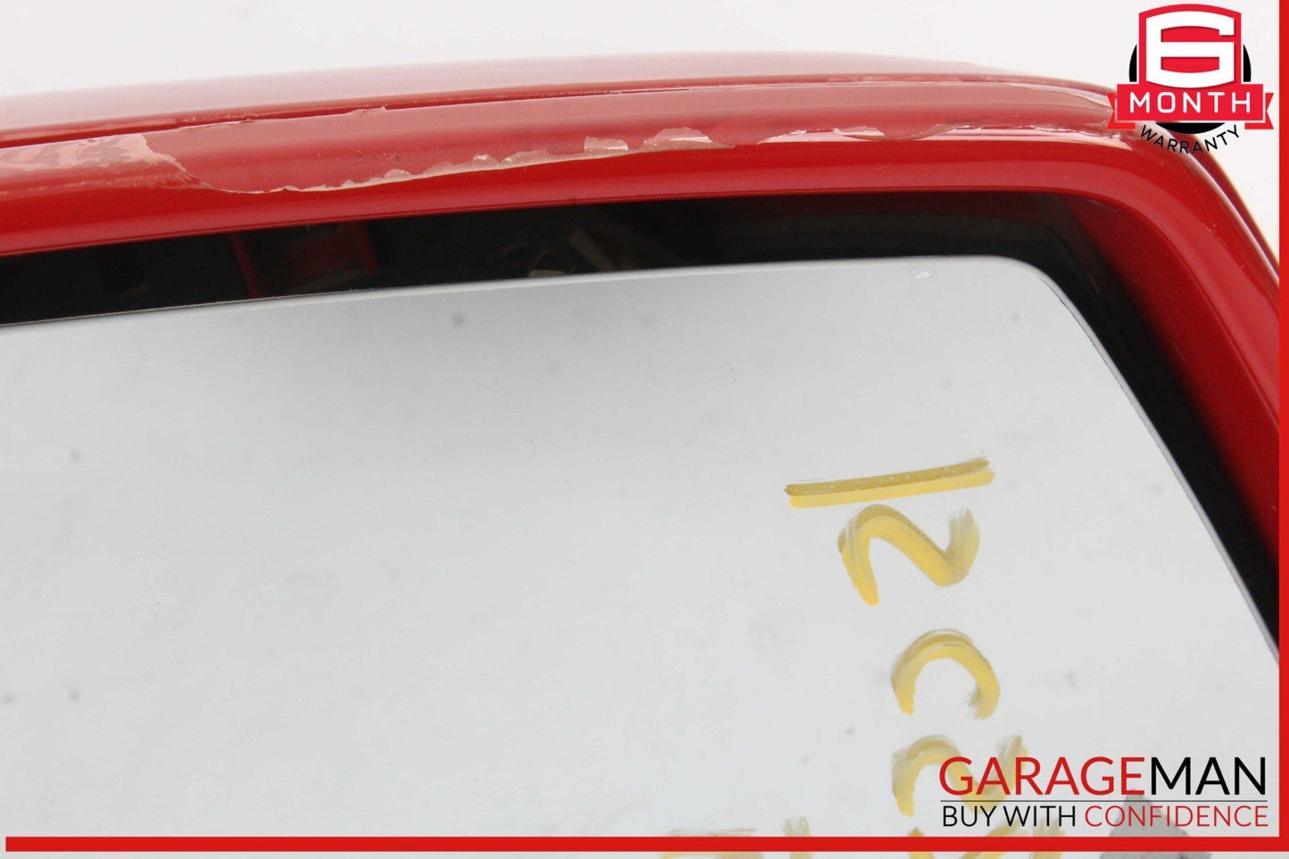 12-15 Mercedes W204 C250 C300 Front Right Side Mirror Door Rear View Red OEM