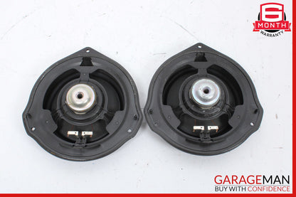 08-15 Mercedes W204 C250 C350 Front Right & Left Door Sound Speakers Set of 2