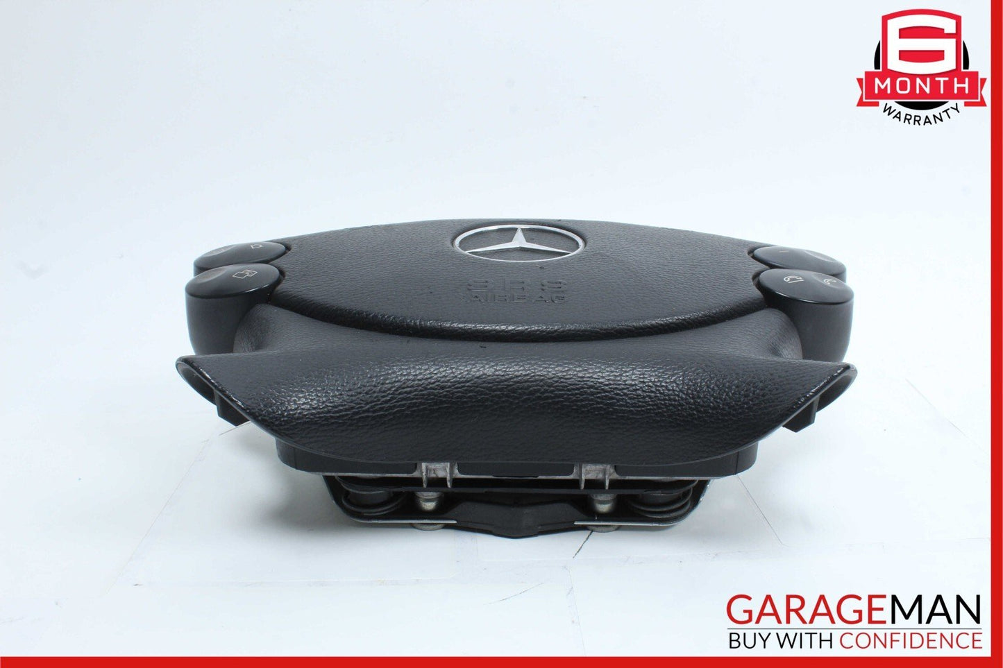 03-12 Mercedes W209 CLK500 E350 SL500 Steering Wheel Airbag Air Bag Black