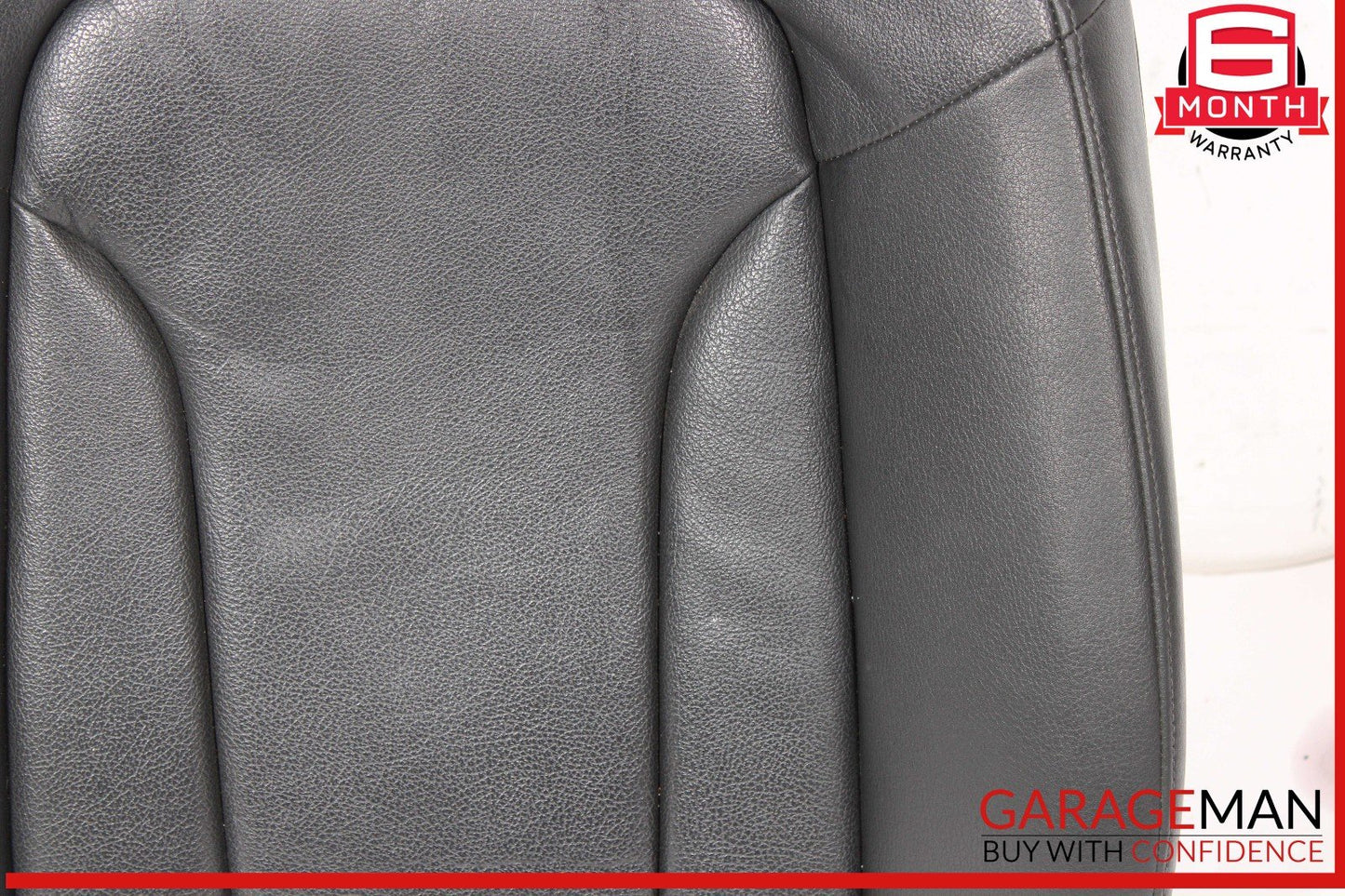 09-17 Audi Q5 Front Left Side Upper Seat Cushion Black OEM