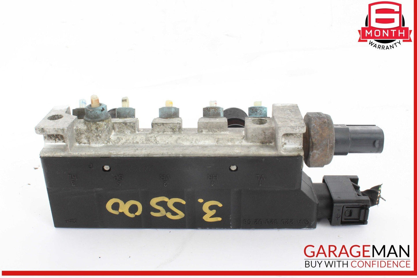 00-06 Mercedes W220 S500 S350 Airmatic Air Suspension Valve Block 2203200258 OEM
