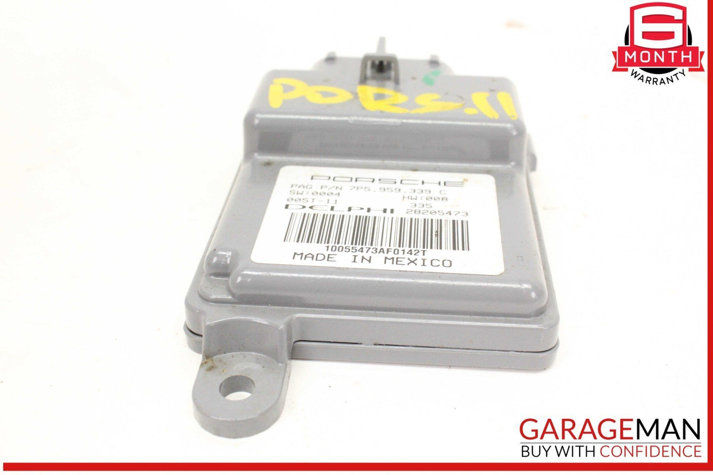 11-18 Porsche Cayenne 958 Front Right Side Seat Occupancy Control Module OEM