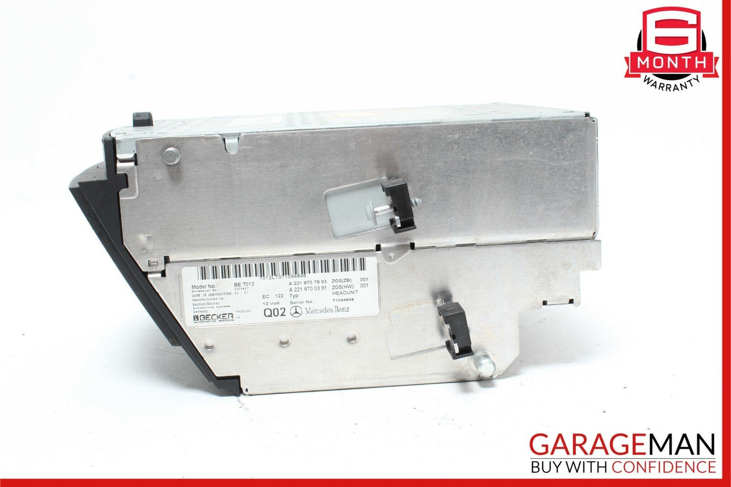07-09 Mercedes W221 S550 S450 Navigation Head Unit Command CD Audio Player OEM