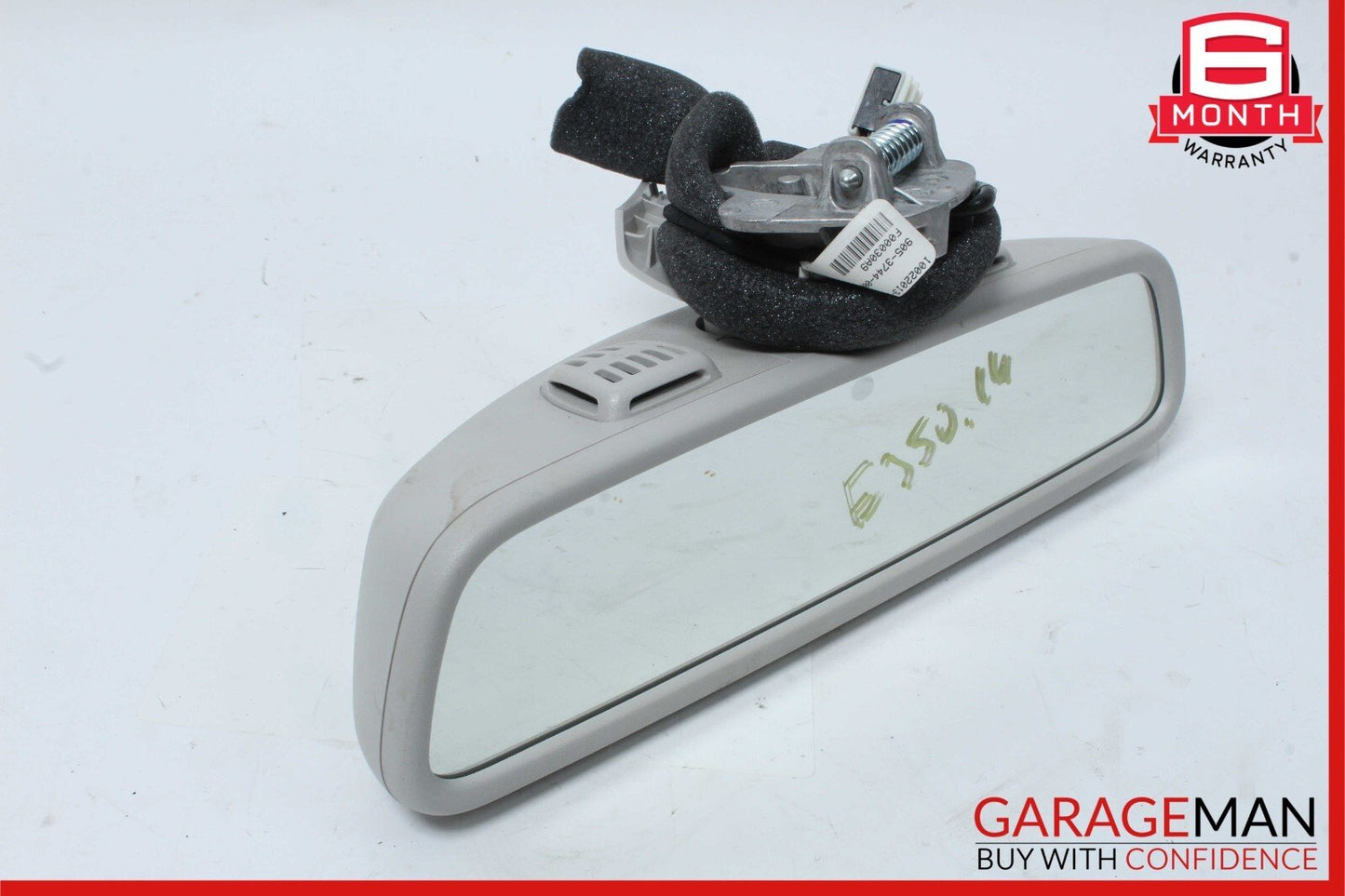 10-16 Mercedes W212 E350 C250 Interior Rear View Mirror Gray OEM