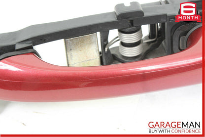 05-08 Mercedes R171 SLK350 Front Left Driver Side Exterior Door Handle Red OEM