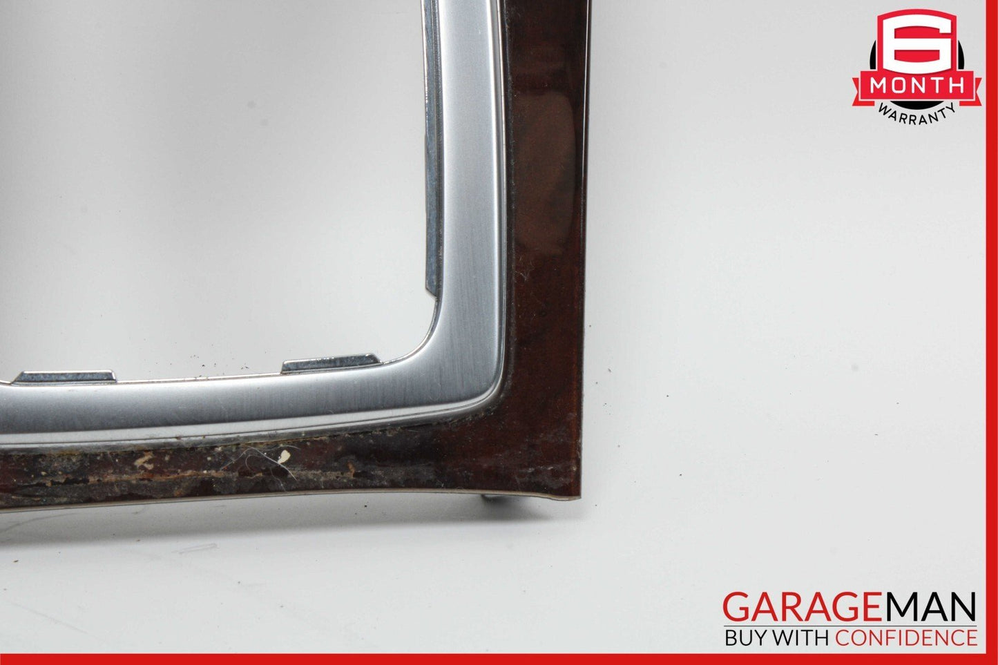 08-15 Mercedes W204 C250 Center Console Shifter Trim Cover Panel Bezel Wood Assy