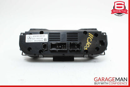 08-11 Mercedes W204 C350 C300 A/C Heater Climate Temperature Switch Controller