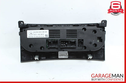 12-14 Mercedes W204 C250 C300 AC A/C Heater Climate Control Unit Beige OEM