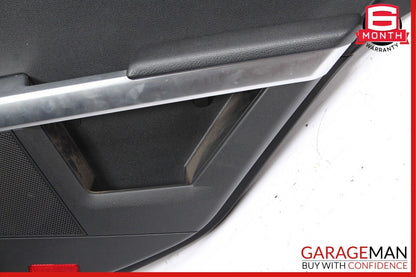 10-15 Mercedes X204 GLK350 GLK250 Rear Right Passenger Interior Door Panel Black