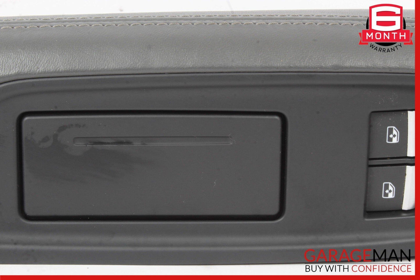 19-22 AUDI Q8 REAR RIGHT SIDE ARMREST LEATHER BLACK 4M8867364