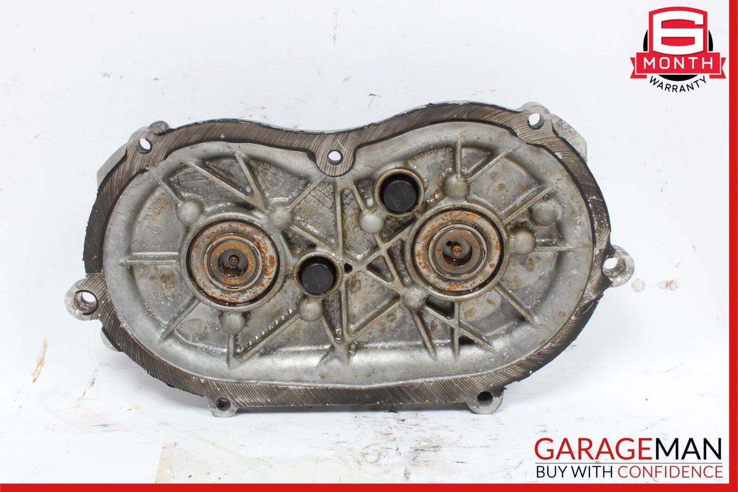 05-13 Mercedes R171 SLK300 Front Left Side Engine Timing Chain Cover Plate OEM