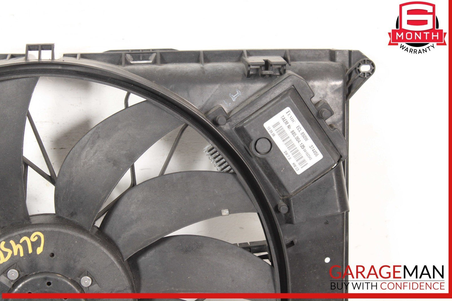 06-13 Mercedes X164 GL450 GL550 Engine Motor Radiator Cooling Fan Assembly OEM
