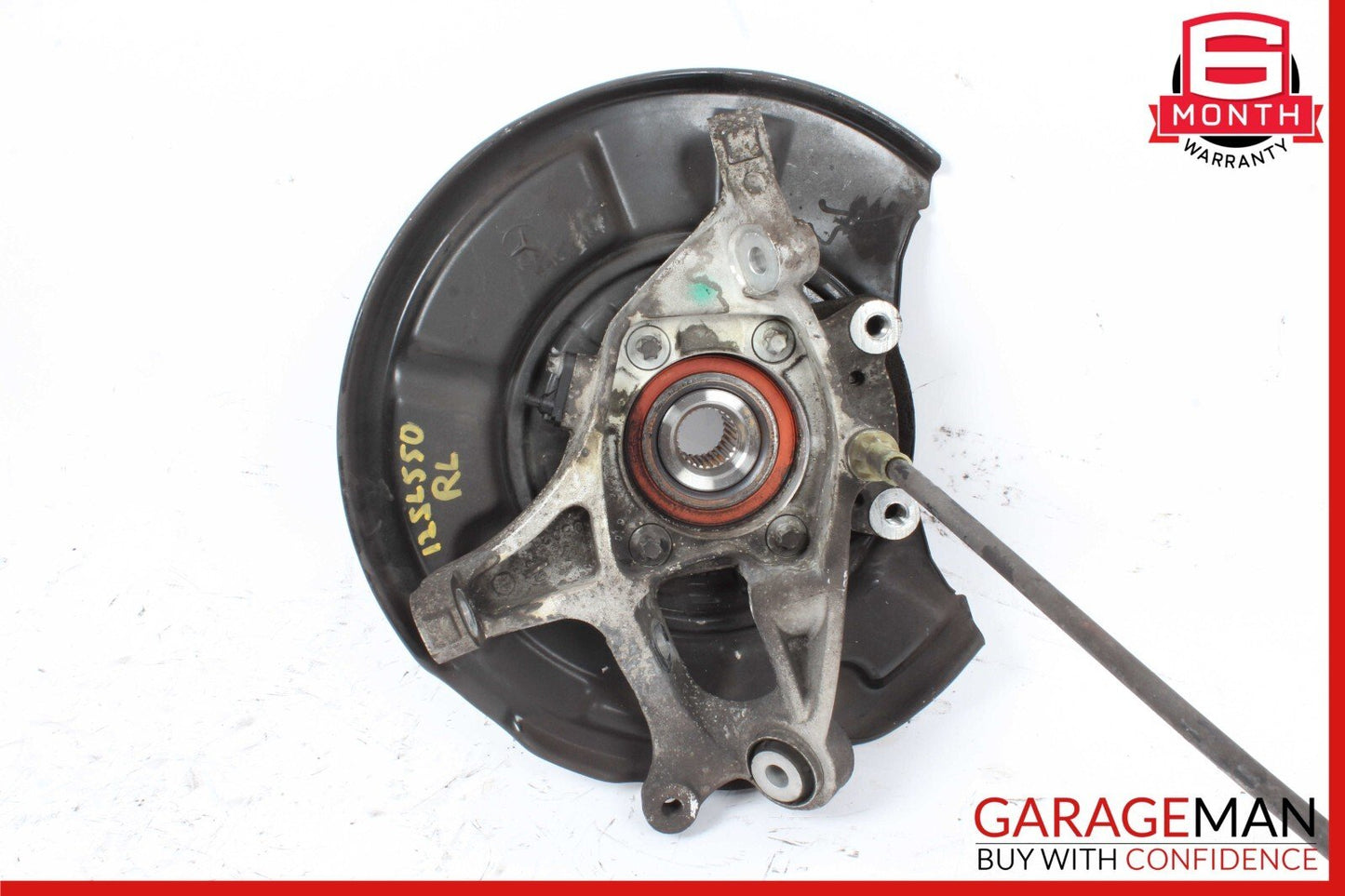 03-12 Mercedes R230 SL500 SL550 Rear Left Wheel Spindle Knuckle Hub Bearing
