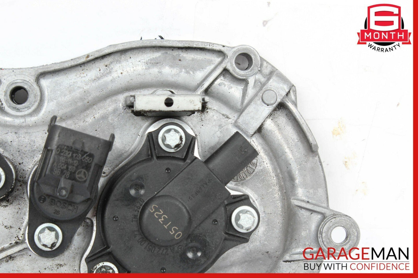 06-10 Mercedes W221 S550 CL550 Front Right Engine Timing Chain Cover Plate
