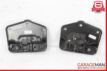 11-17 Mercedes W207 E350 E550 E400 Front Top Roof Lock Latch Cover Set of 2 OEM