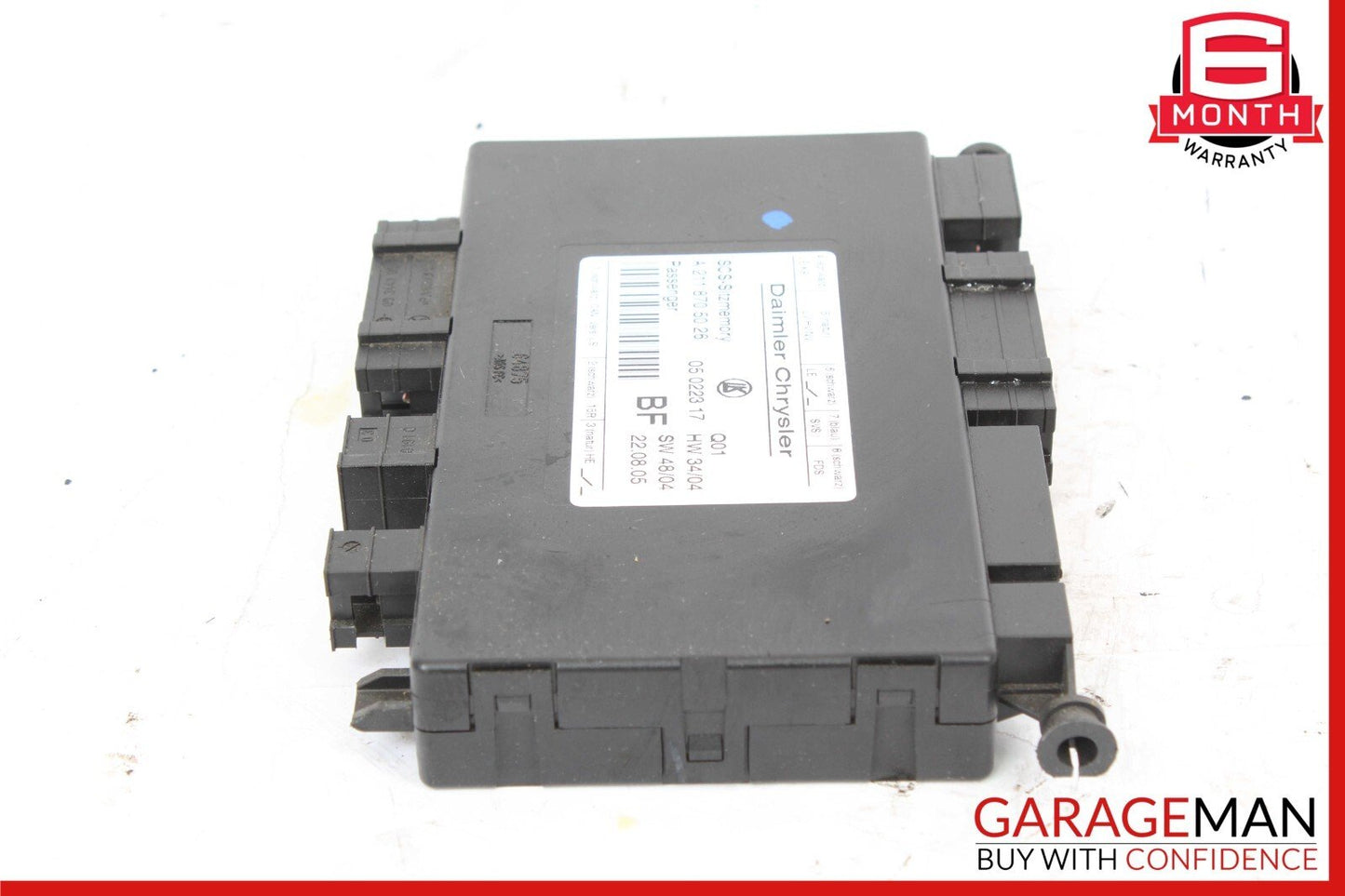 03-12 Mercedes W219 CLS500 E350 Under Seat Control Module Front Right Side OEM