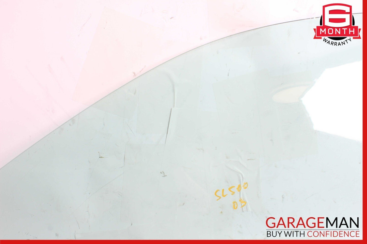 03-12 Mercedes R230 SL500 SL600 Front Left Driver Side Door Window Auto Glass