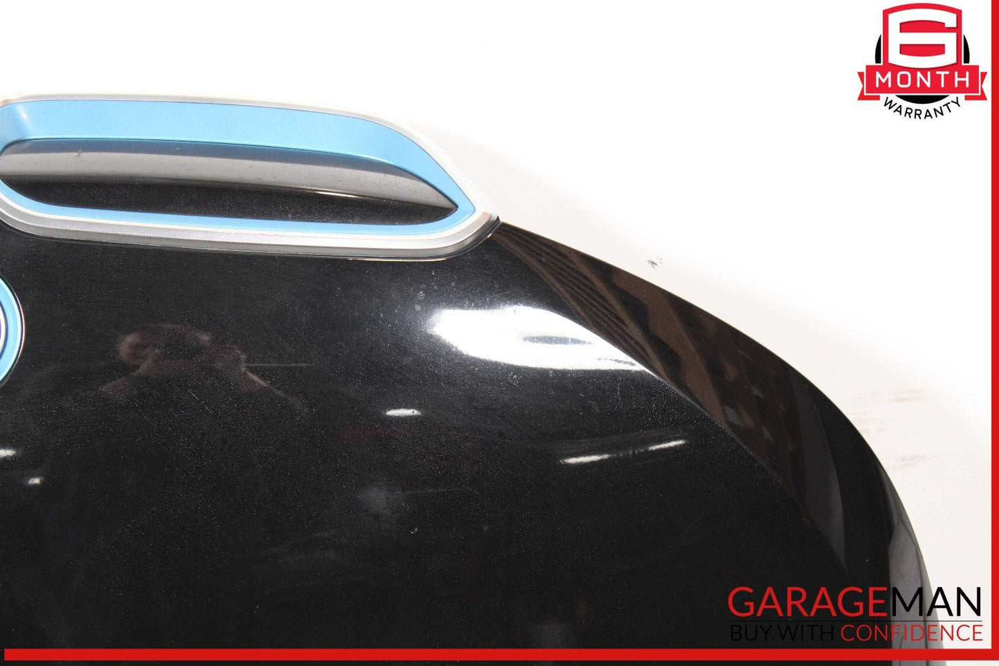 14-17 BMW i3 I01 Front Hood Bonnet Cover Panel Black OEM