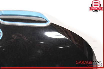 14-17 BMW i3 I01 Front Hood Bonnet Cover Panel Black OEM