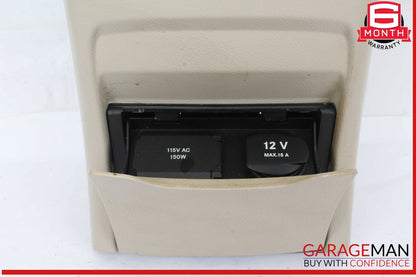 18-20 Mercedes X253 GLC350e Rear Center Console AC Air Vent Trim Beige OEM