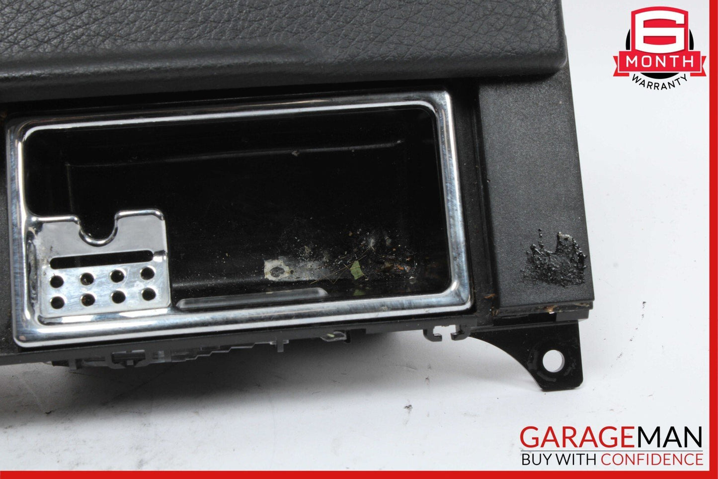 07-09 Mercedes W221 S550 S63 AMG Ashtray Ash Tray Compartment Tray Lighter Black