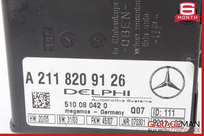 Mercedes R171 SLK280 CLK350 E320 C230 Anti Theft Alarm Module 2118209126 OEM