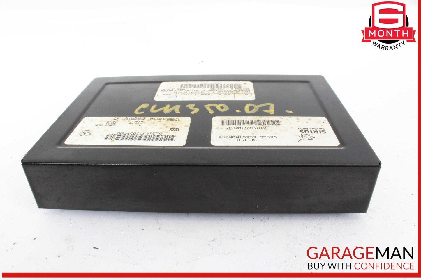 03-09 Mercedes W209 CLK350 C350 Sirius Satellite Radio Receiver 1698270162 OEM