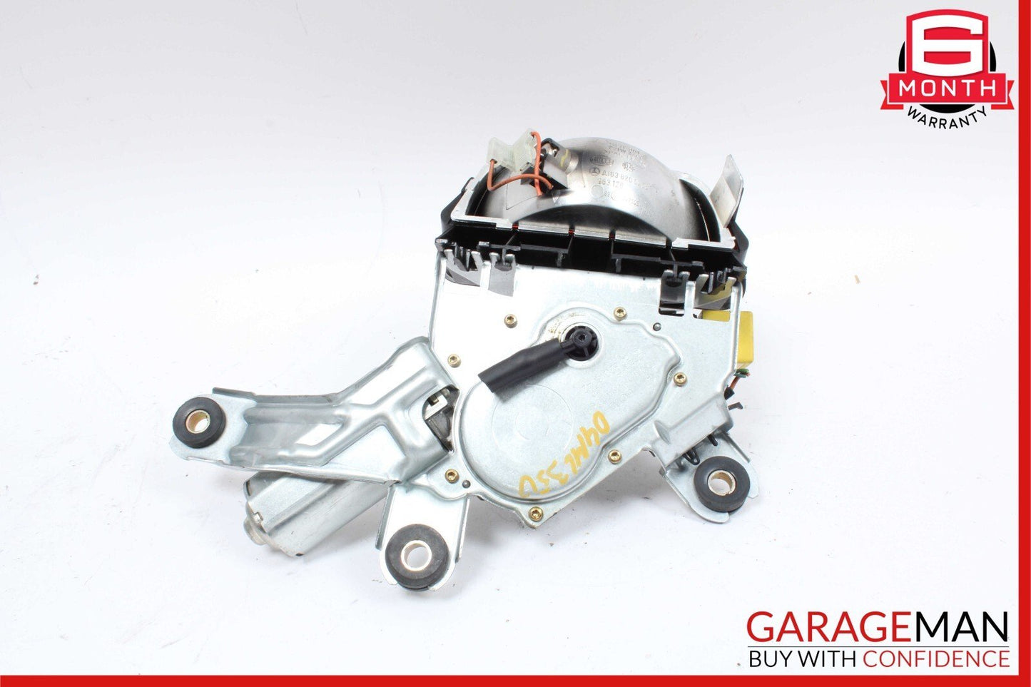 98-05 Mercedes W163 ML350 Rear Windshield Glass Wiper Motor Brake Light Assy