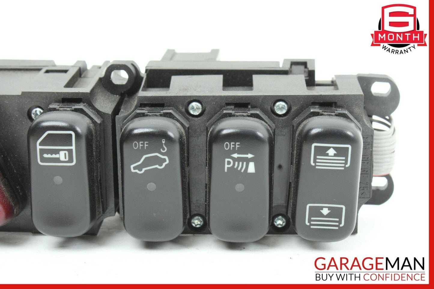 00-02 Mercedes W215 CL500 CL55 AMG Dashboard Dash Hazard Light Control Panel OEM