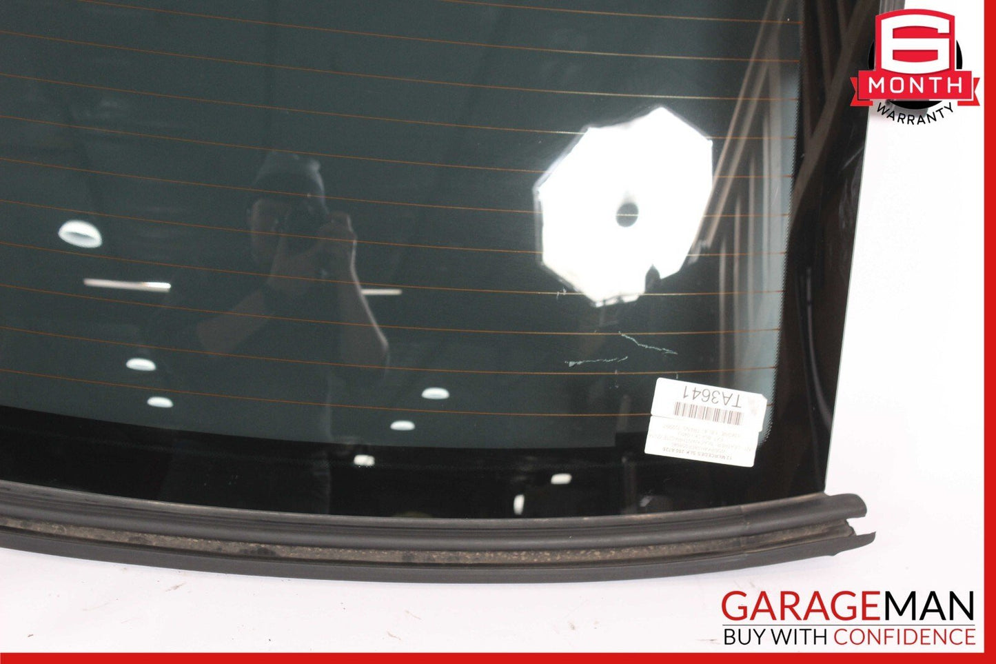 12-16 Mercedes R172 SLK250 SLK350 Rear Windshield Back Window Glass Panel OEM